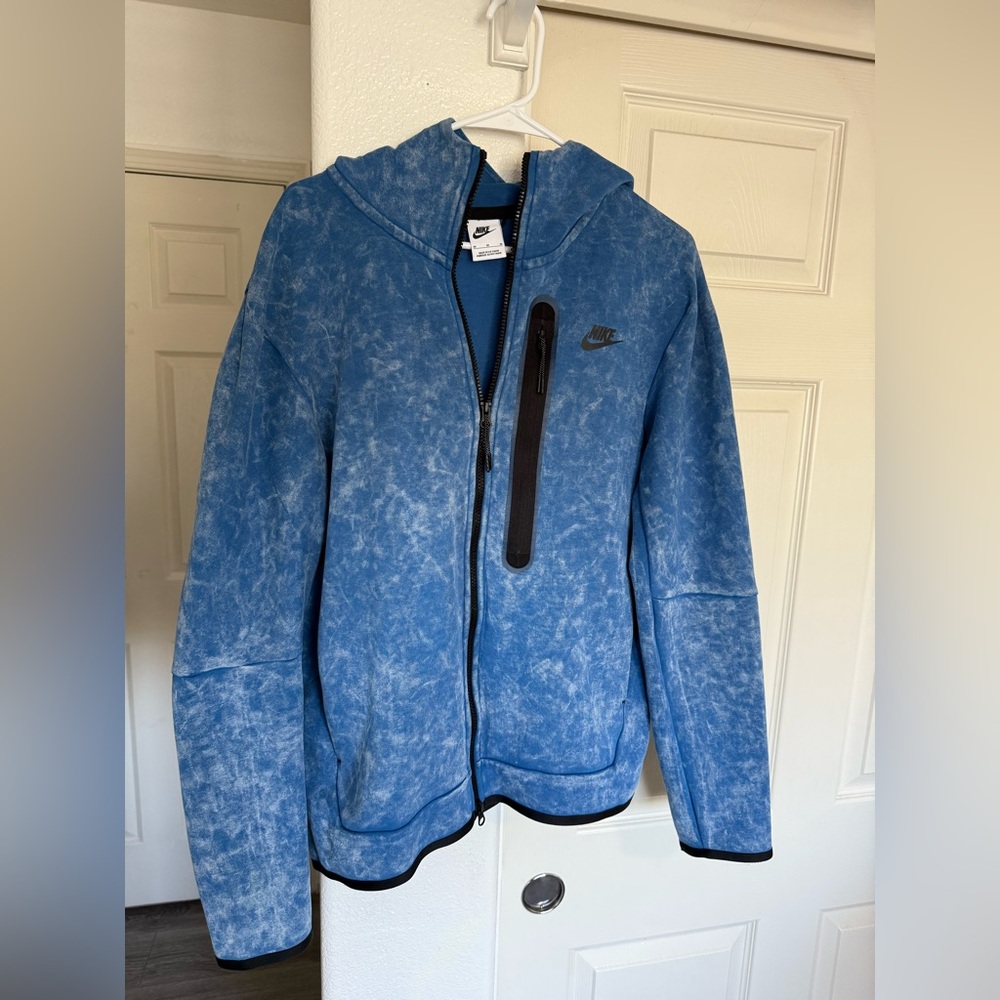 Nike Blue Zip-Up Hoodie